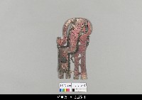 藏品(中國湖北皮影戲道具-太師椅)的圖片